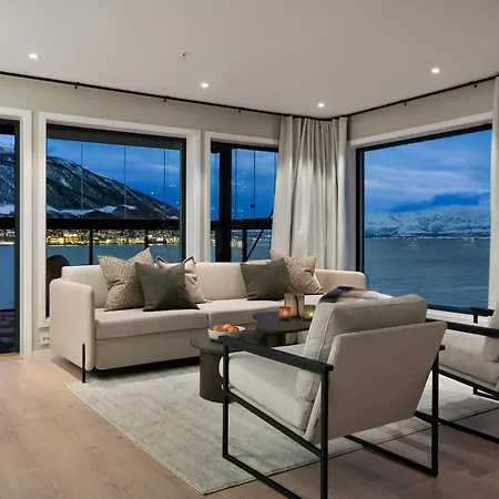 Апартаменты The Luxury Polar View Тромсё